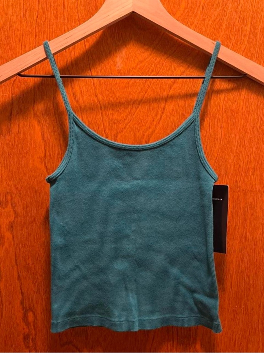 NWT Brandy Melville Dark Teal Skylar Tank Top